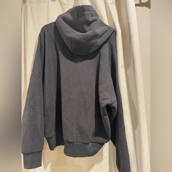 Yeezy Gap Polar Fleece Regular Fit Hoodie Unreleased Season Men's XL Black - Picture 3 of 3